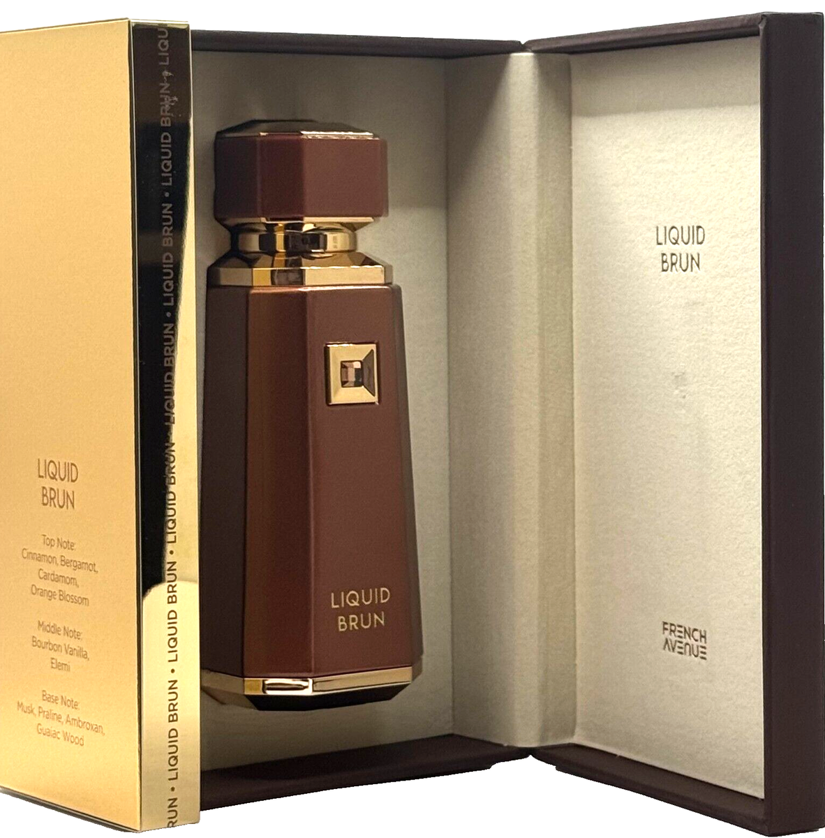 LIQUID BRUN By FRENCH AVENUE EAU DE PARFUM SPRAY FOR MEN 3.4 Oz