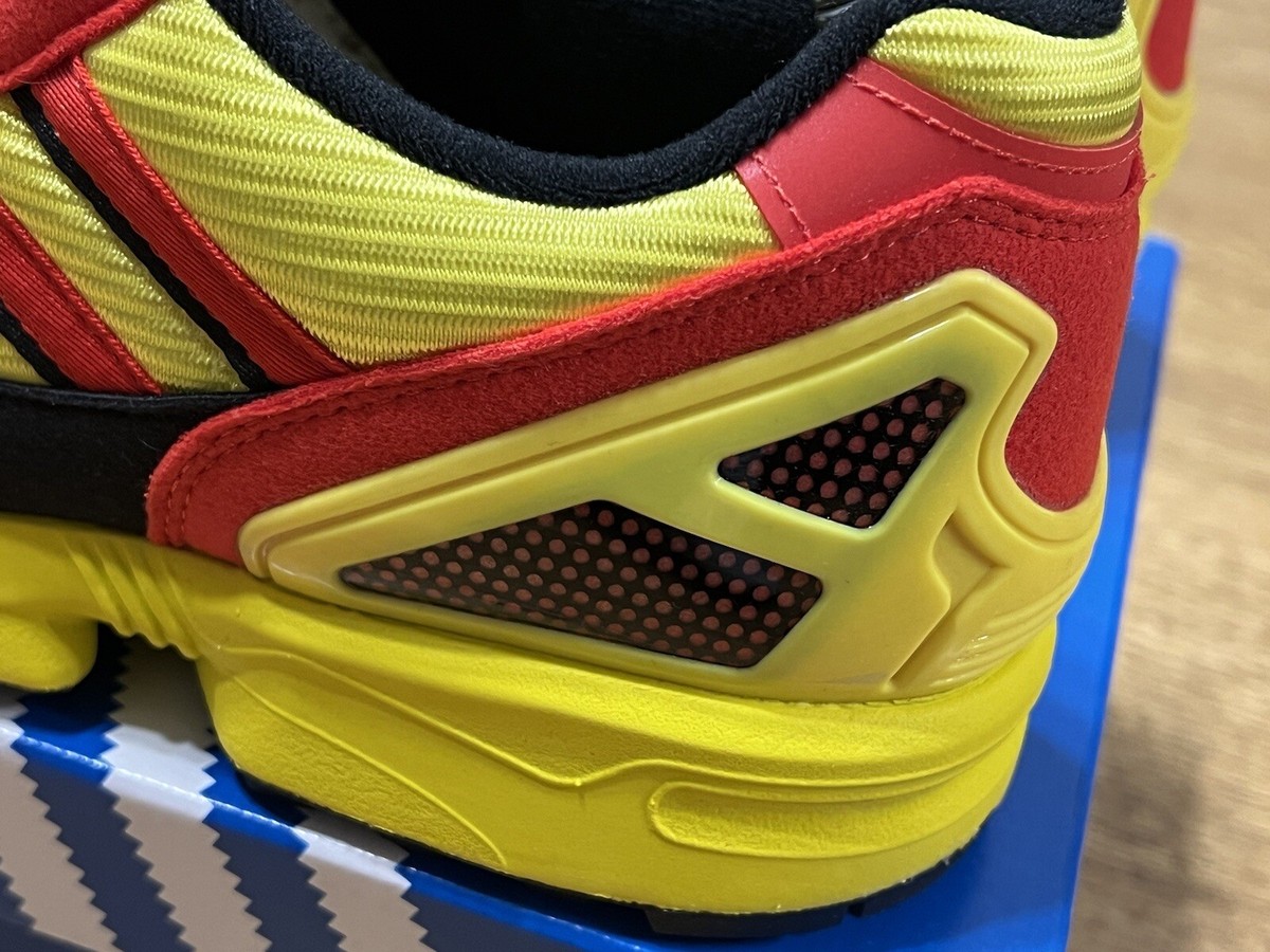 Adidas ZX 8000 Og Germany Yellow Core Black Red Uk12.5 Eur48 US13