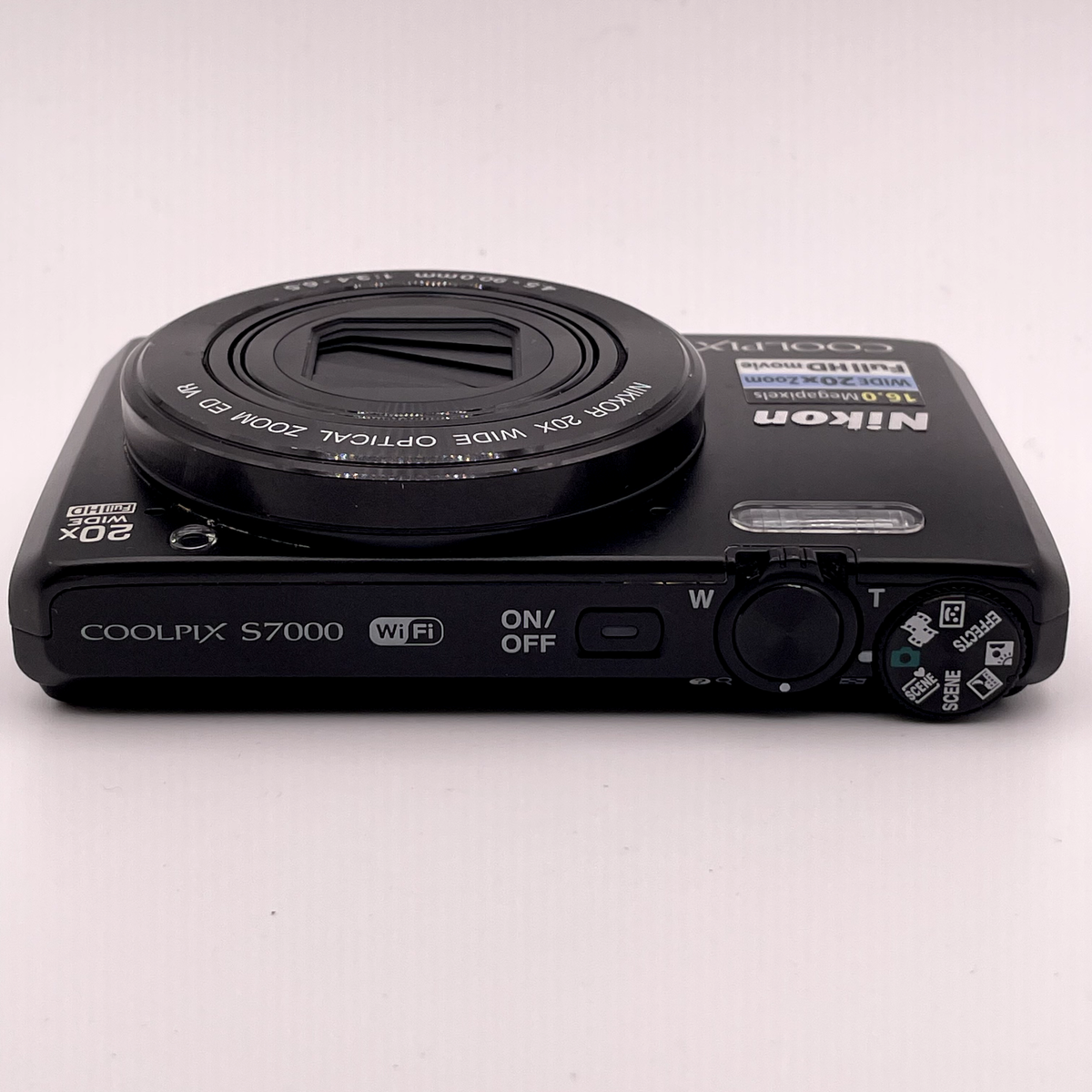 Nikon COOLPIX S7000 16MP Digital Camera – Black – Noisy Lens – For