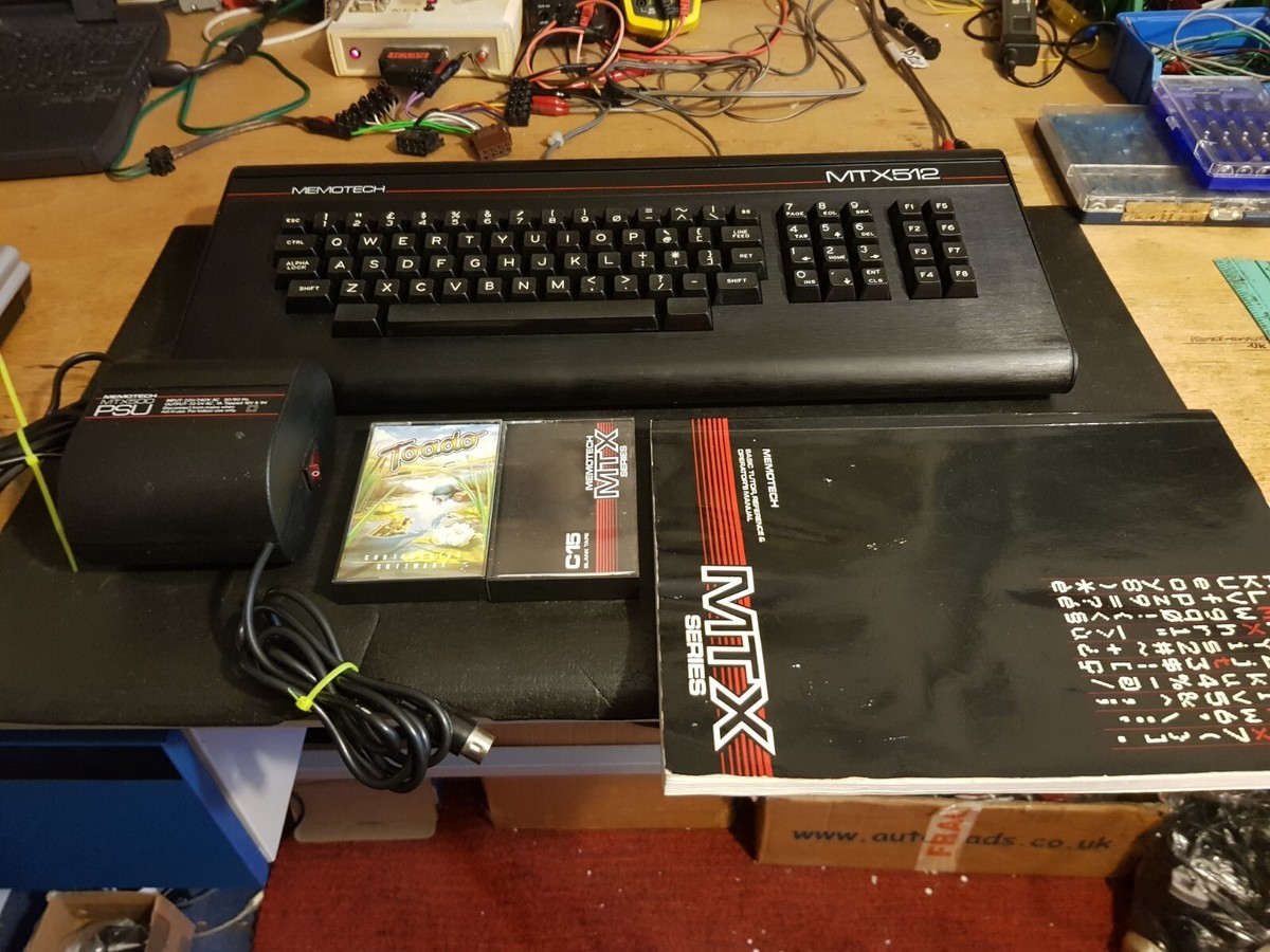 ULTRA RARE VINTAGE MEMOTECH MTX512 COMPUTER SYSTEM (VGC) Inc PSU