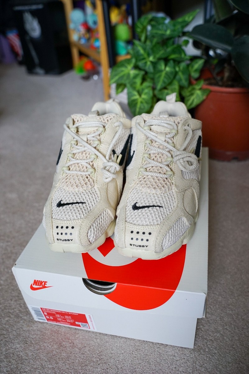 Nike x Stussy Air Zoom Spiridon Cage 2 Fossil Size 8 CQ5486-200 | eBay