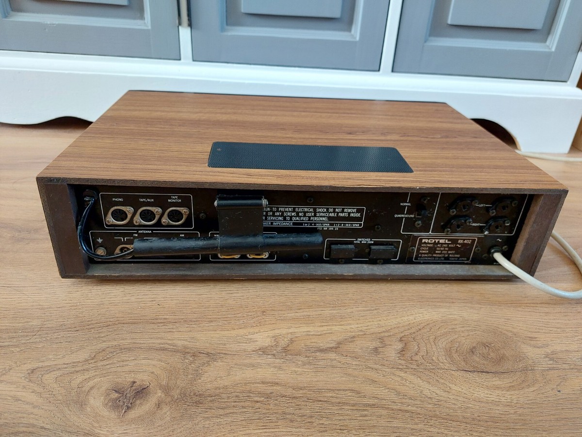 Vintage Rotel RX-402 AM/FM Stereo Receiver | eBay UK