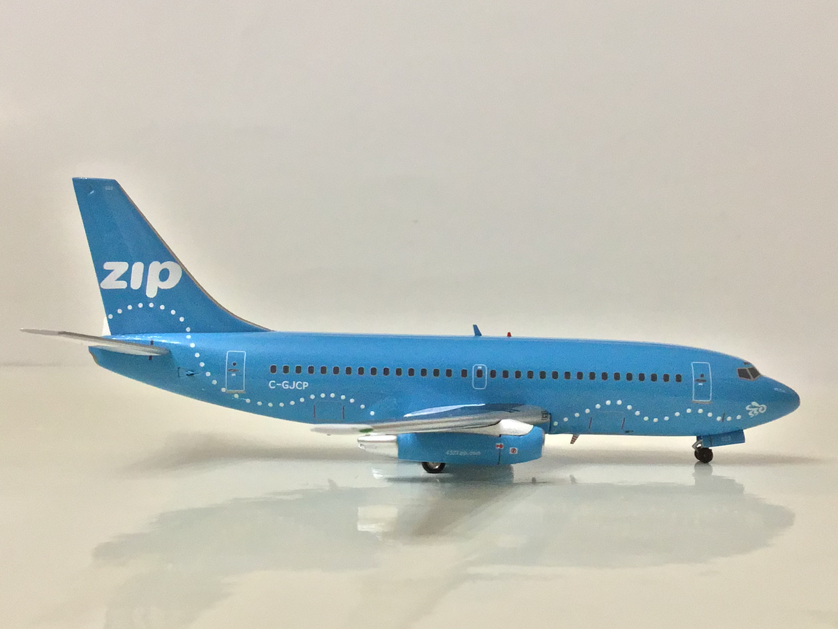 Inflight200 1:200 ZIP Boeing 737-200 Blue C-GJCP | eBay