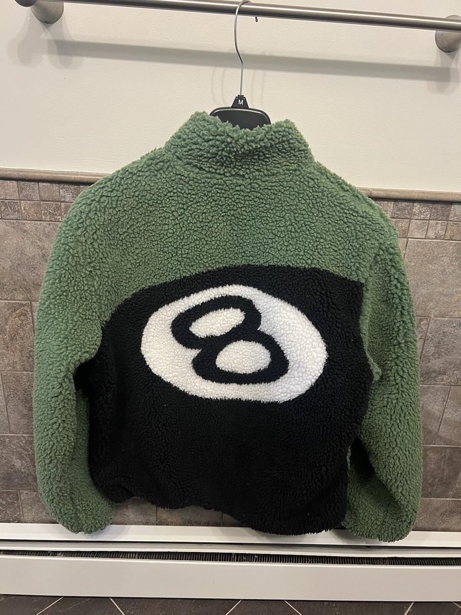Stussy 8 Ball Sherpa - Green | eBay