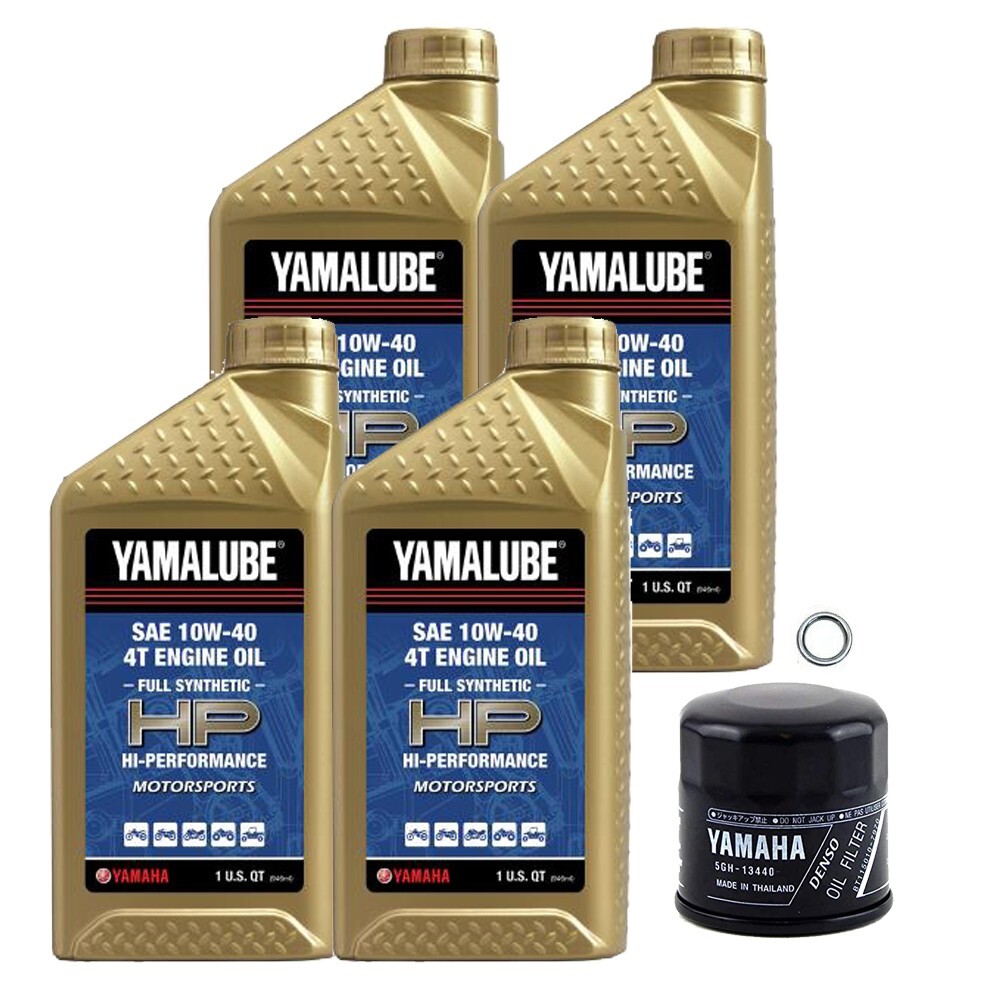 2021-2025 Yamaha MT-09 / MT-09 SP Oil Change Kit Yamalube 10w40