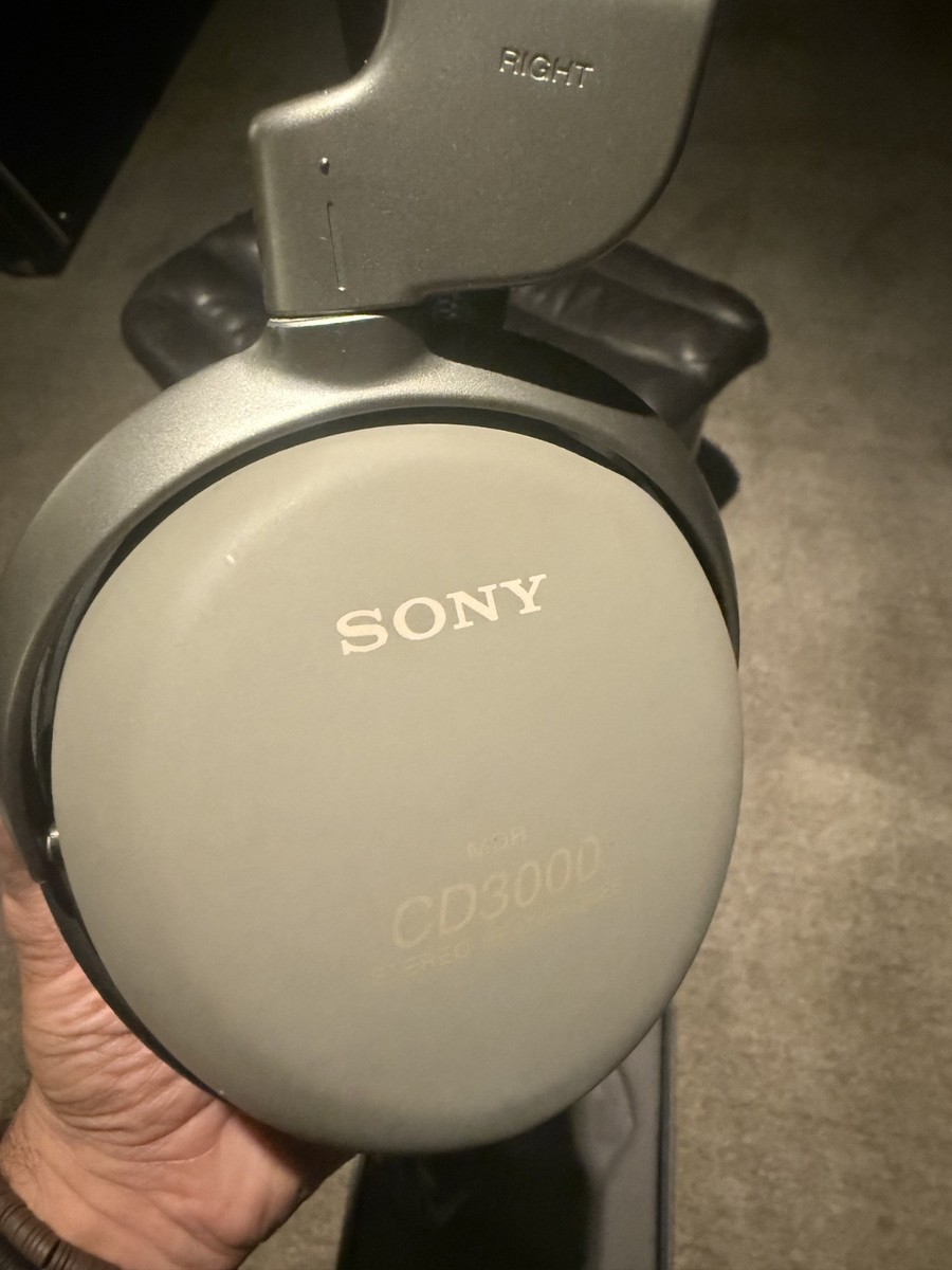 Sony MDR-CD3000 High End Japan made headphone with BALANCED XLR | eBay