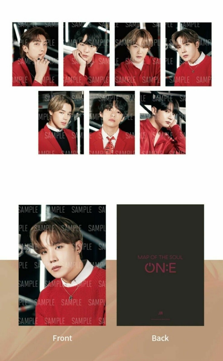 BTS Official Map of the Soul ON:E ONE - Full Poster Set - COMPLETE