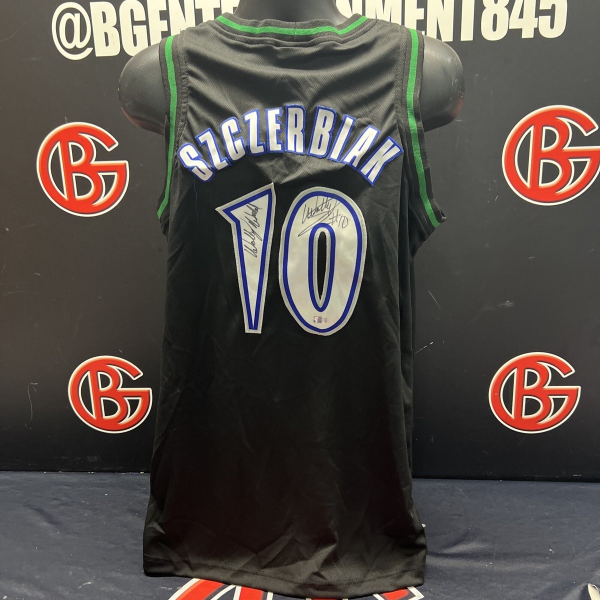 Wally Szczerbiak signed Minnesota Timberwolves jersey “Wally World