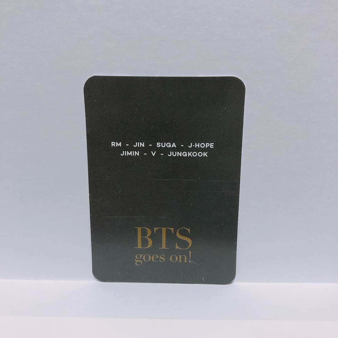 BTS Dicon vol.10 BTS goes on Deluxe Edition Official Photocard