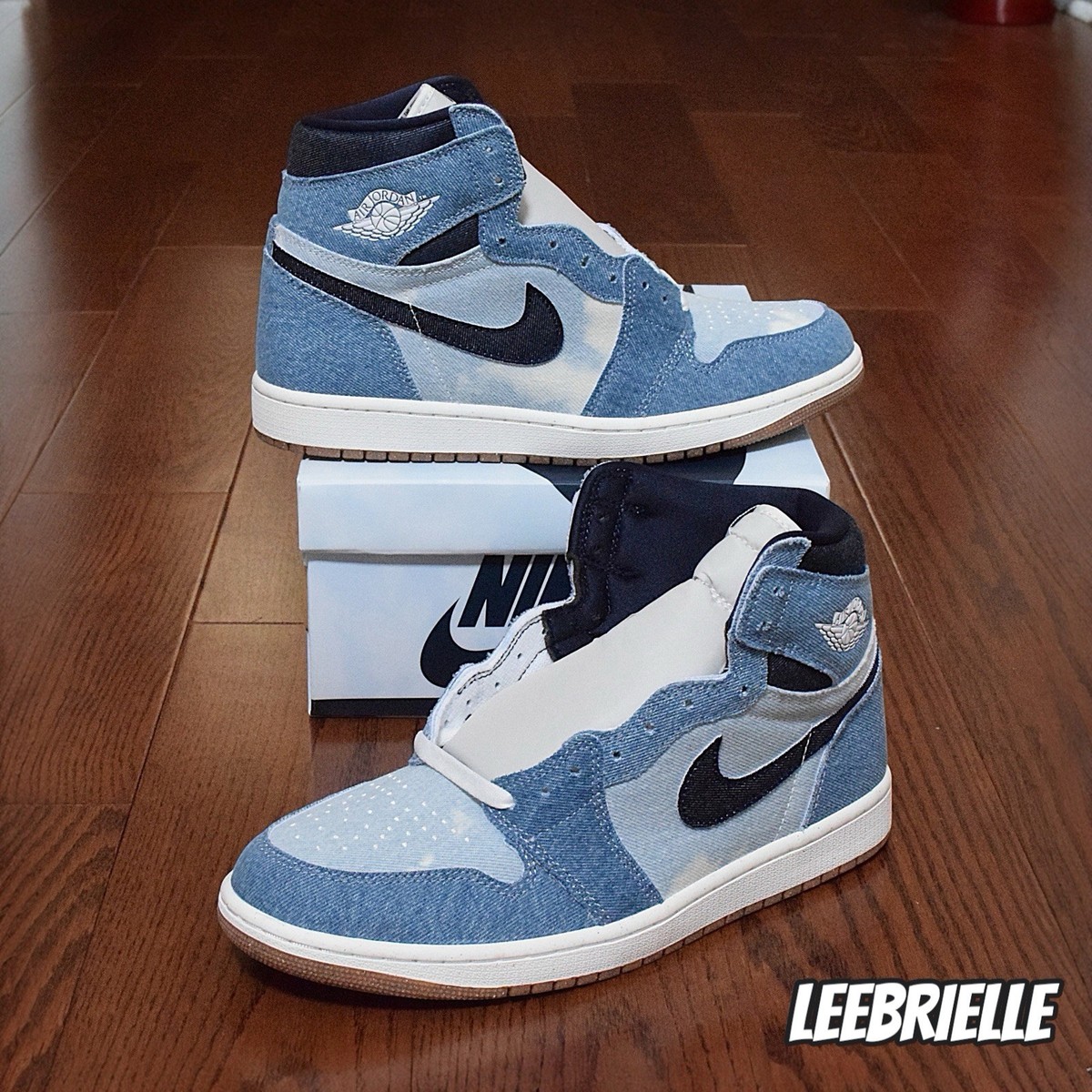 Nike Air Jordan 1 Retro High OG Denim Summit White Obsidian FQ2947