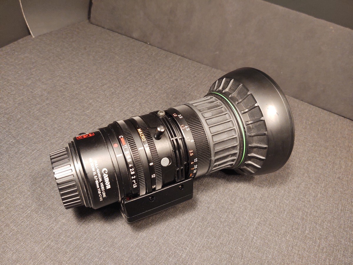 CANON XL 14x Full-Manual 5.7-80mm ZOOM VIDEO LENS With Case 2015