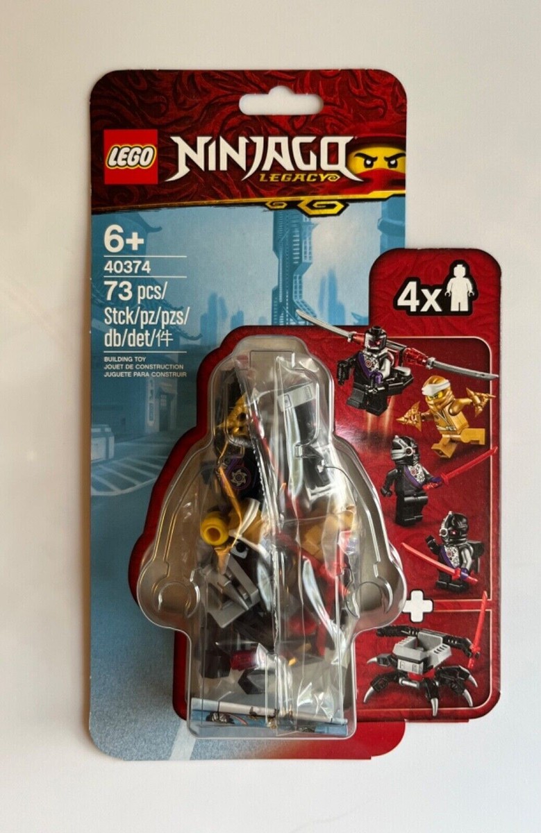 Lego 40374 Golden Zane Accessory Set NINJAGO Legacy Brand New