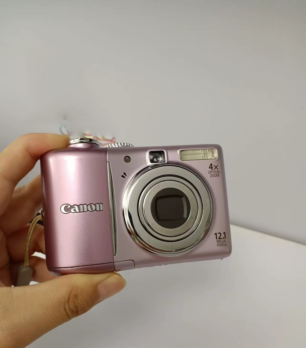 Canon PowerShot A1100 IS 12.1 MP Digital Camera - RARE PINK -90