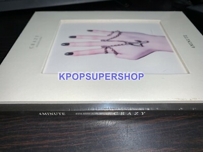 4Minute 6th Mini Album Crazy CD New Sealed Hyuna Rare OOP 4 Minute