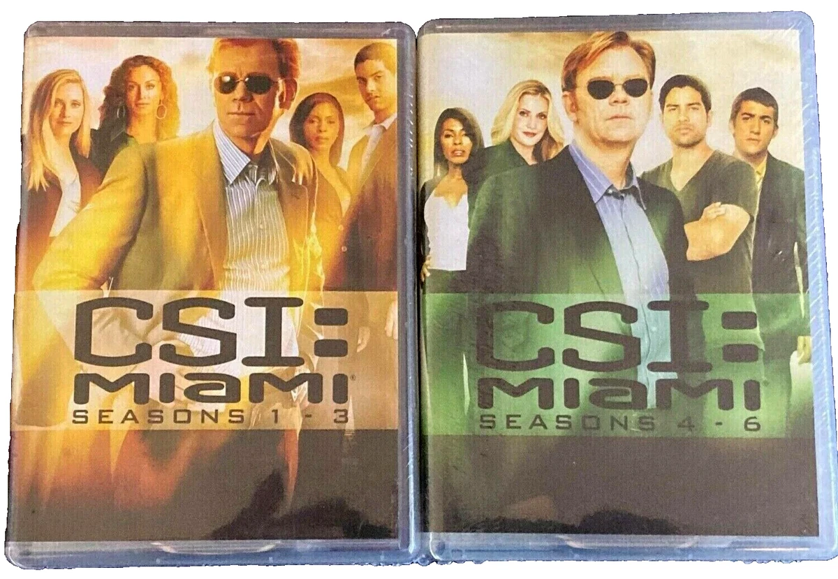 CSI: Miami Box Set DVDs for sale | eBay
