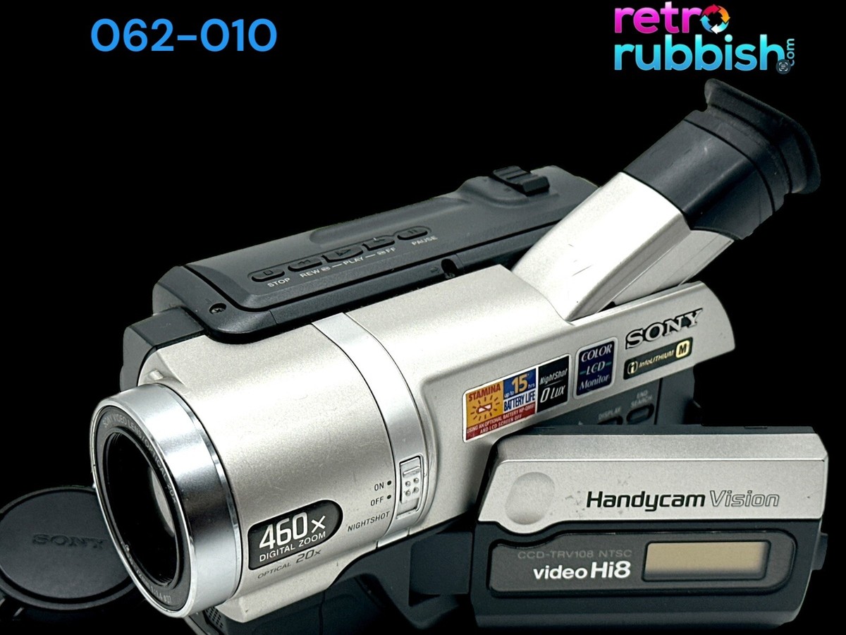 Sony Handycam CCD-TRV108 Hi-8 Analog Camcorder | UNTESTED Parts