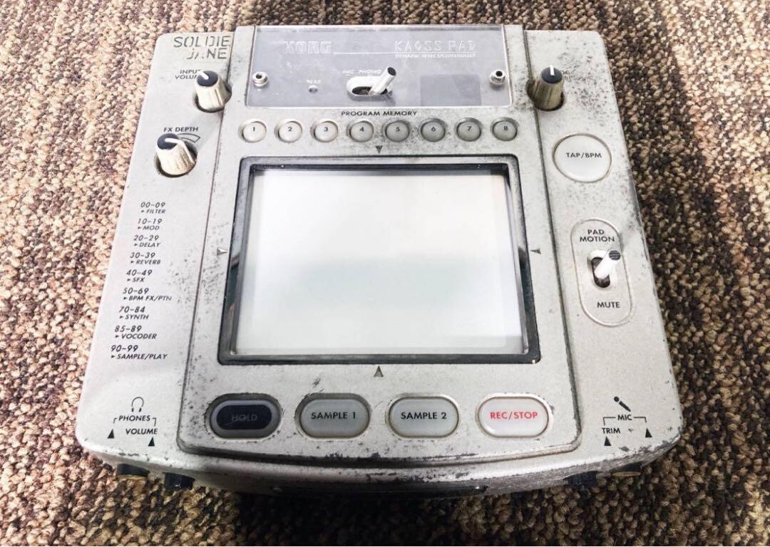 KORG KP2 Kaoss Pad Dynamic Effect Controller Good GP | eBay