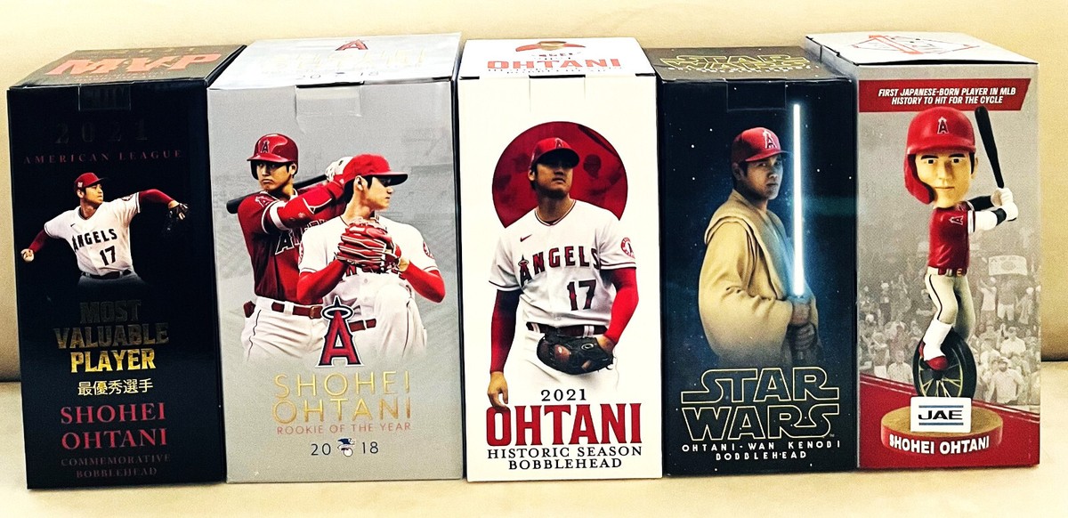 Shohei Ohtani Bobblehead Dodgers Star Wars Mike Trout Decoy 2023