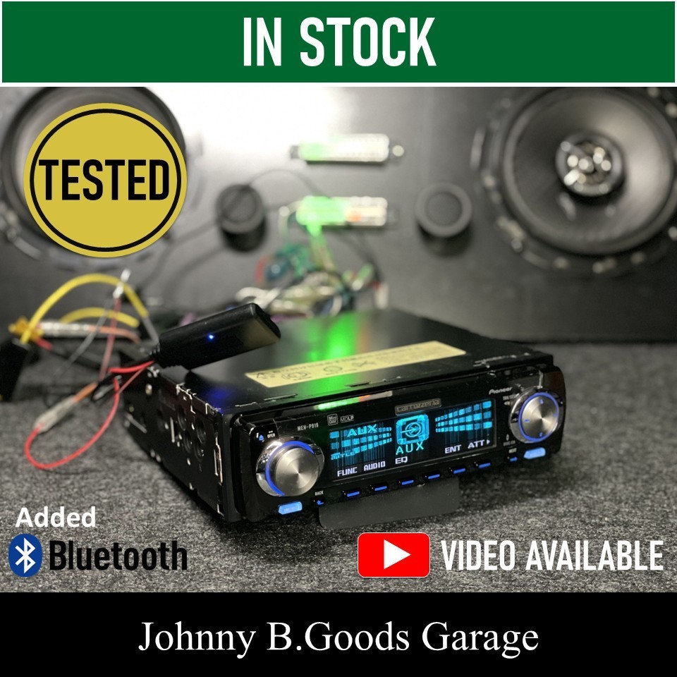 Pioneer Carrozzeria MEH-P919 MD Tuner Dolphin Display Added