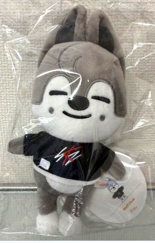 Stray Kids Wolf Chan Bang Chan SKZOO Plush Doll Original Ver. JYP