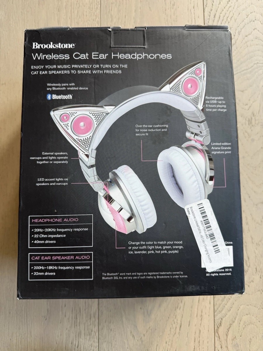 Brookstone 320538 Limited Edition Ariana Grande Wireless Bluetooth