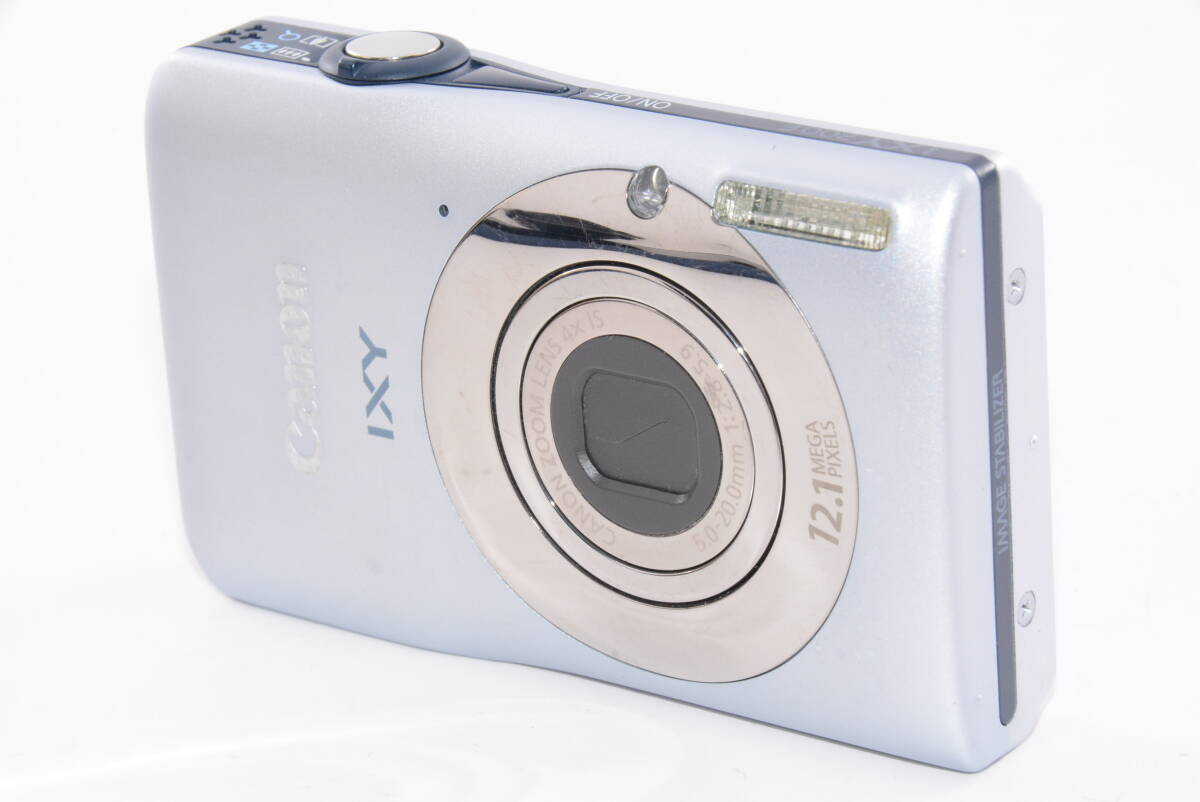 Canon IXY 200F Silver 12.1MP Digital Camera English Language From