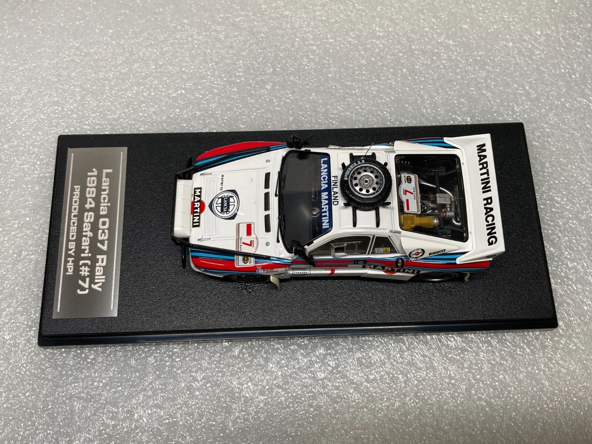 HPI Racing 1/43 8230 LANCIA 037 Rally (#7) 1984 Safari M.Alen / I