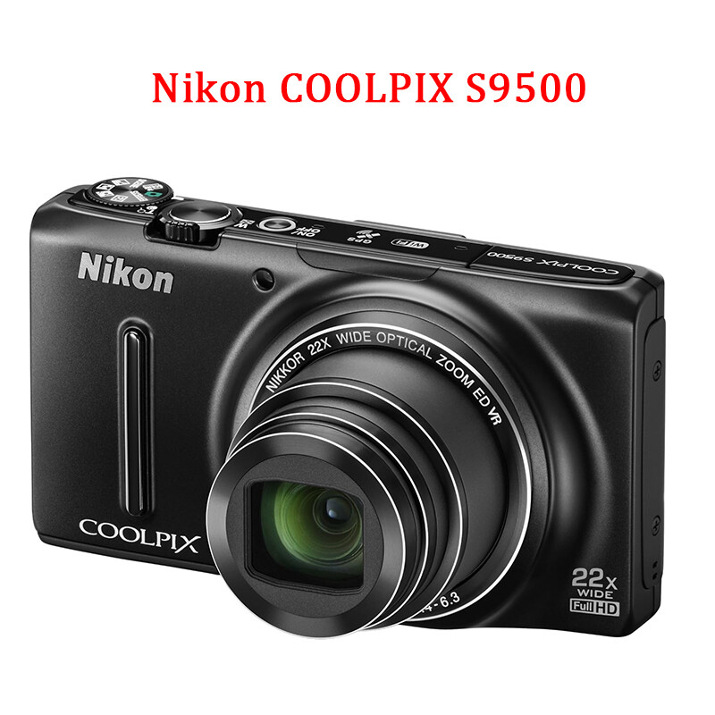 Nikon COOLPIX S9500 Wi-Fi Digital Camera with 22x Zoom and GPS