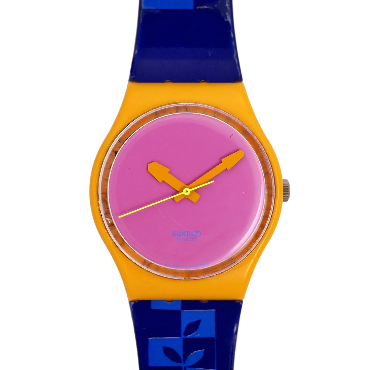 Swatch Atlanta 1996 Summer Olympics Special Swiss Wrist Watch 34mm