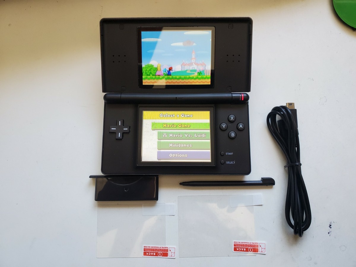 Nintendo DS Lite crimson red/black Handheld Console 45496717742| eBay