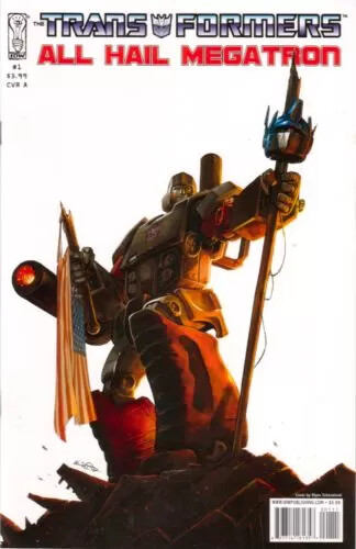 Transformers All Hail Megatron-IDW-Multiple issues/Variants
