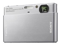 Sony Cyber-shot DSC-T77 10.1MP Digital Camera - Silver for sale