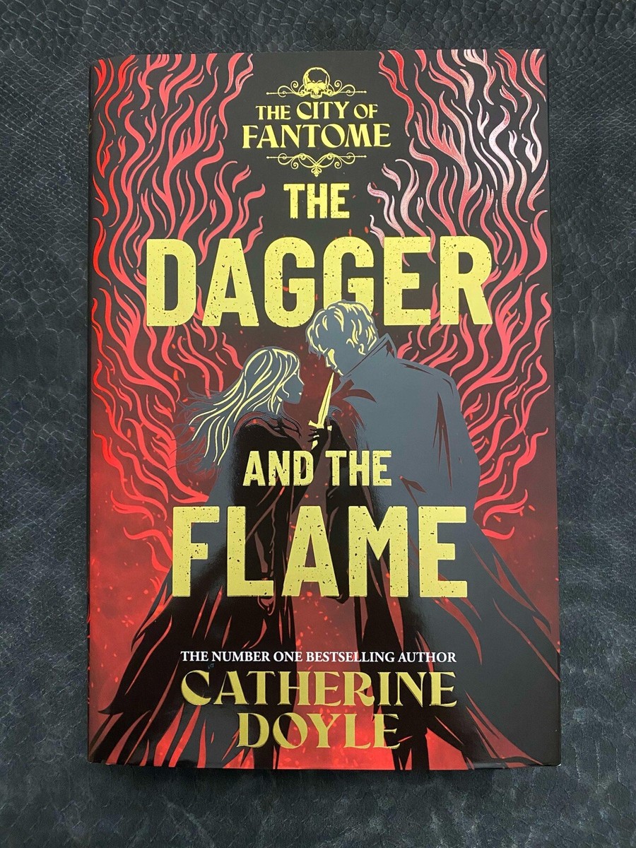 FairyLoot The Dagger and the Flame Catherine Doyle STENCILED