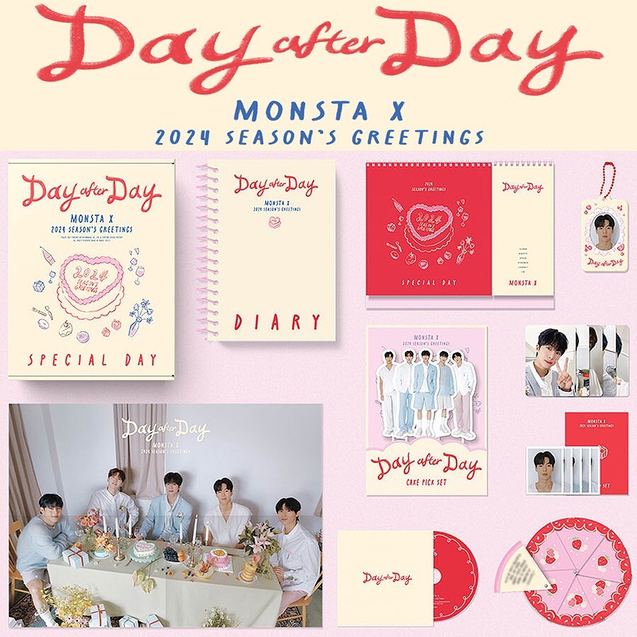 MONSTA X 2024 SEASON'S GREETINGS [DAY AFTER DAY] SPECIAL Ver
