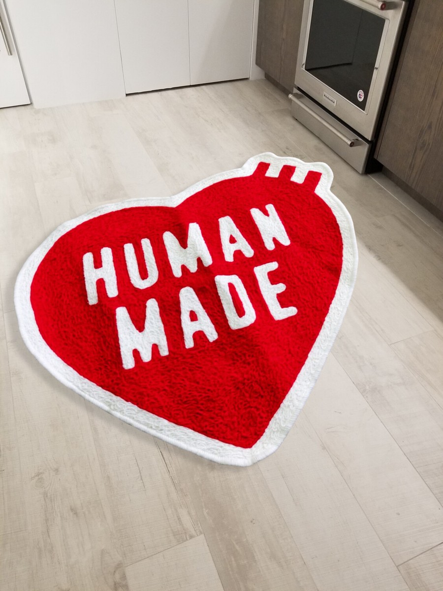 New Human Made Heart Nigo Floor Mat Washable Area Runner Rugs