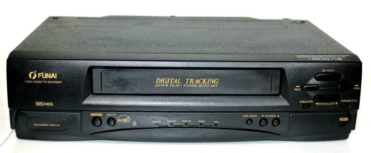 FUNAI F220LB VCR VHS Player Recorder *No Remote* Tested Working