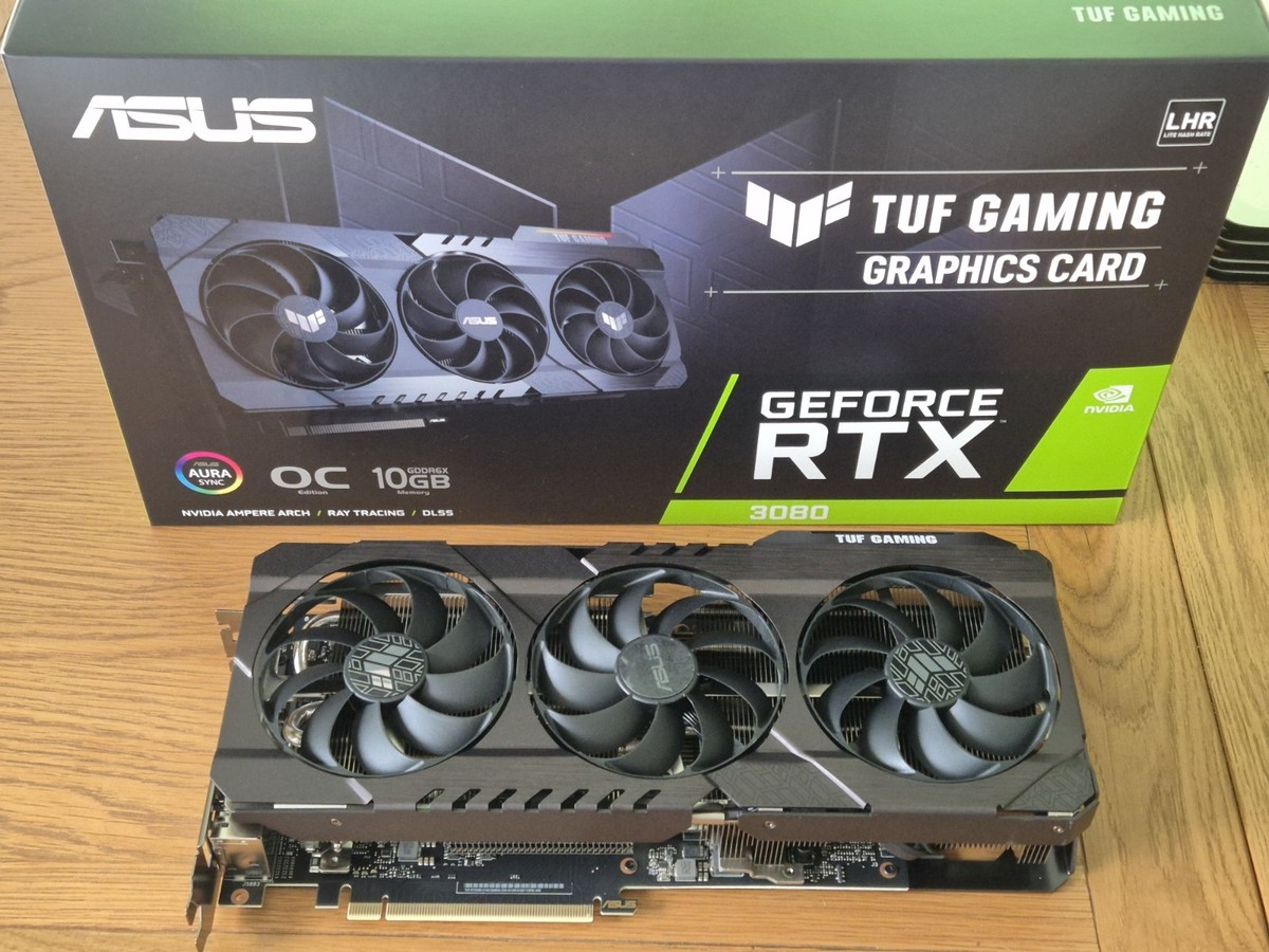 Green ASUS TUF RTX 3080 OC 10GB TUF-RTX3080-O10G-GAMING｜Graphics