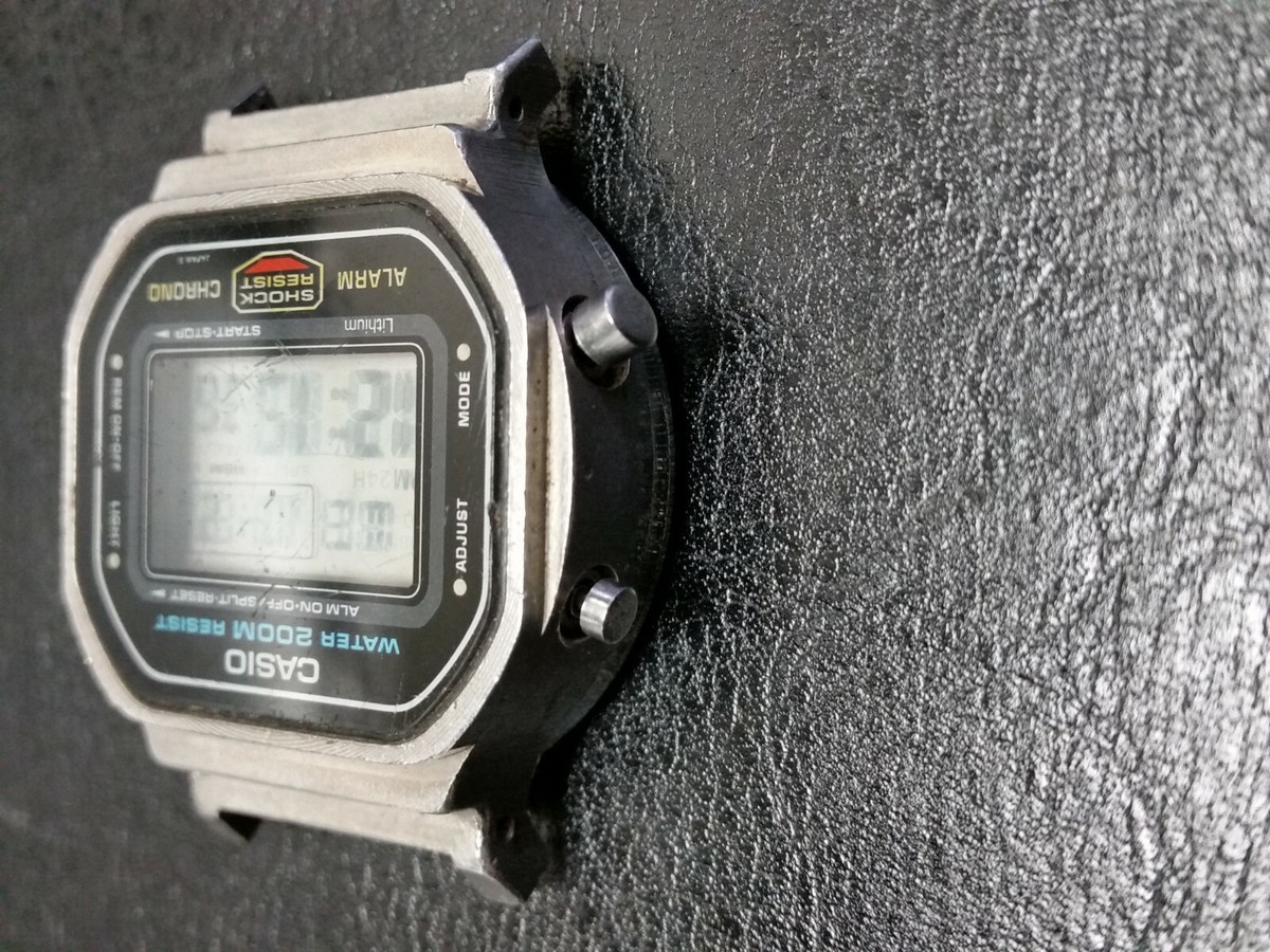 CASIO G-SHOCK DW-5600C-1V 691 Module Model Speed Screw Back Wrist