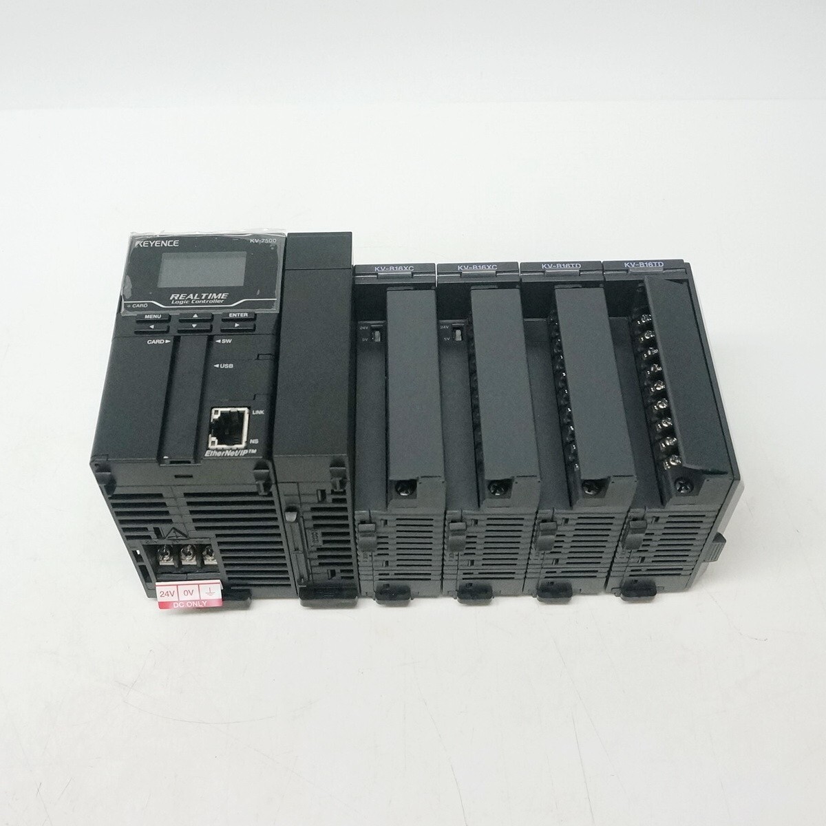 Keyence KV-7500, KV-B16XC X2, KV-B16TD X2, Fast shipping DHL/FedEx