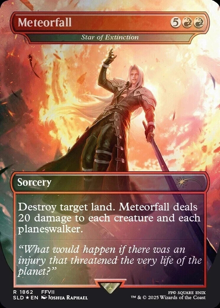 MTG Secret Lair Final Fantasy ENGLISH BUNDLE (Foil, Non-Foil