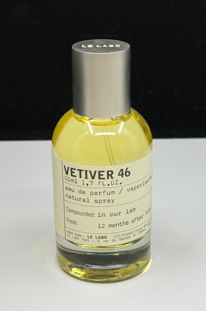 NEW Le Labo VETIVER 46 Eau De Parfum Spray 1.7fl oz/50mL NW-O BOX