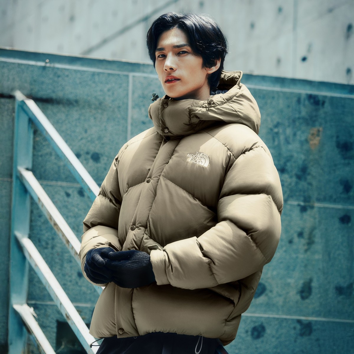 THE NORTH FACE Mens AIR PEAK RDS DOWN JACKET NJ1DQ60L BEIGE S-2XL