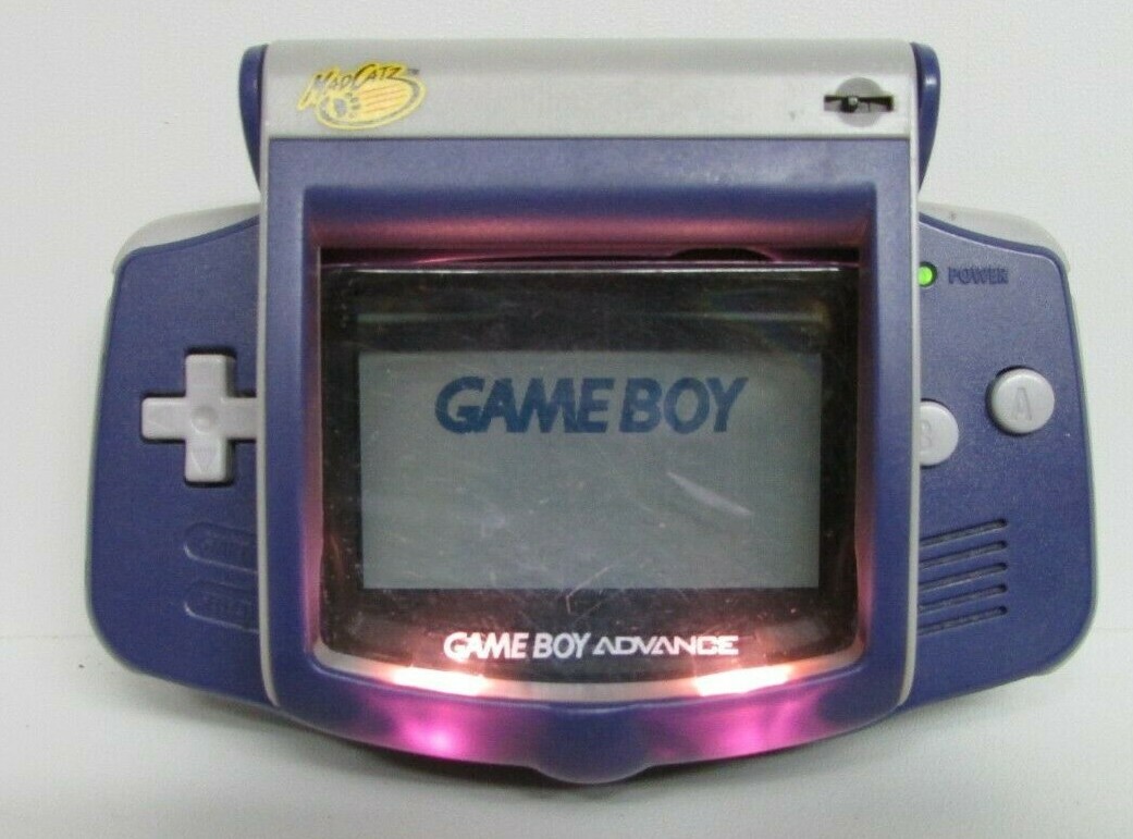 NINTENDO Game Boy Advance AGB-001 Handheld System Game & MadCatz