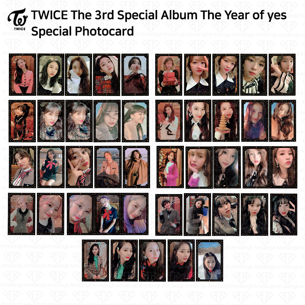 TWICE 3rd Special Album The Year of Yes Official Photocard KPOP K