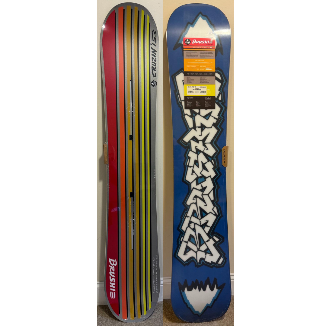 Burton Reissue Jeff BRUSHIE CRUZIN 153 New In Plastic / Unused | eBay