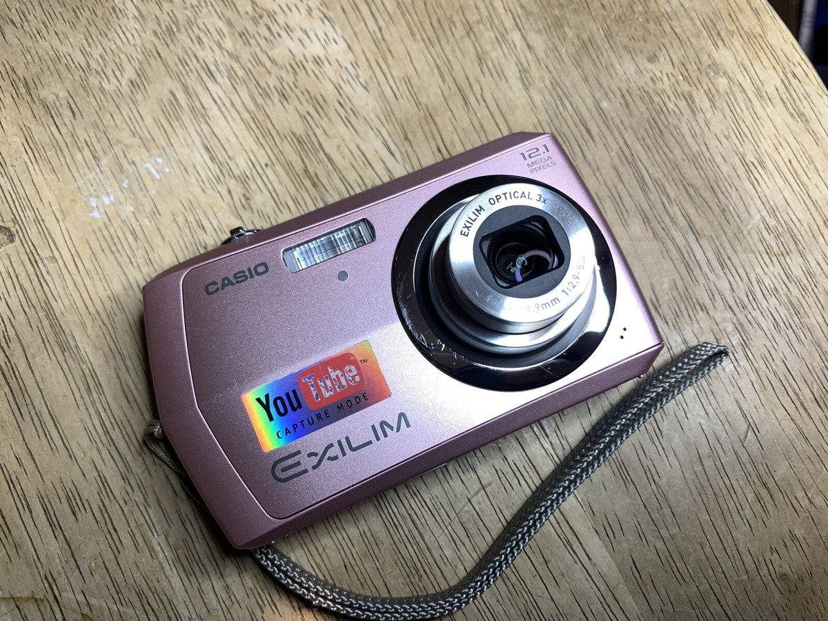 Casio EXILIM EX-Z16 12.1 MP Digital Camera - Pink Rare Tested