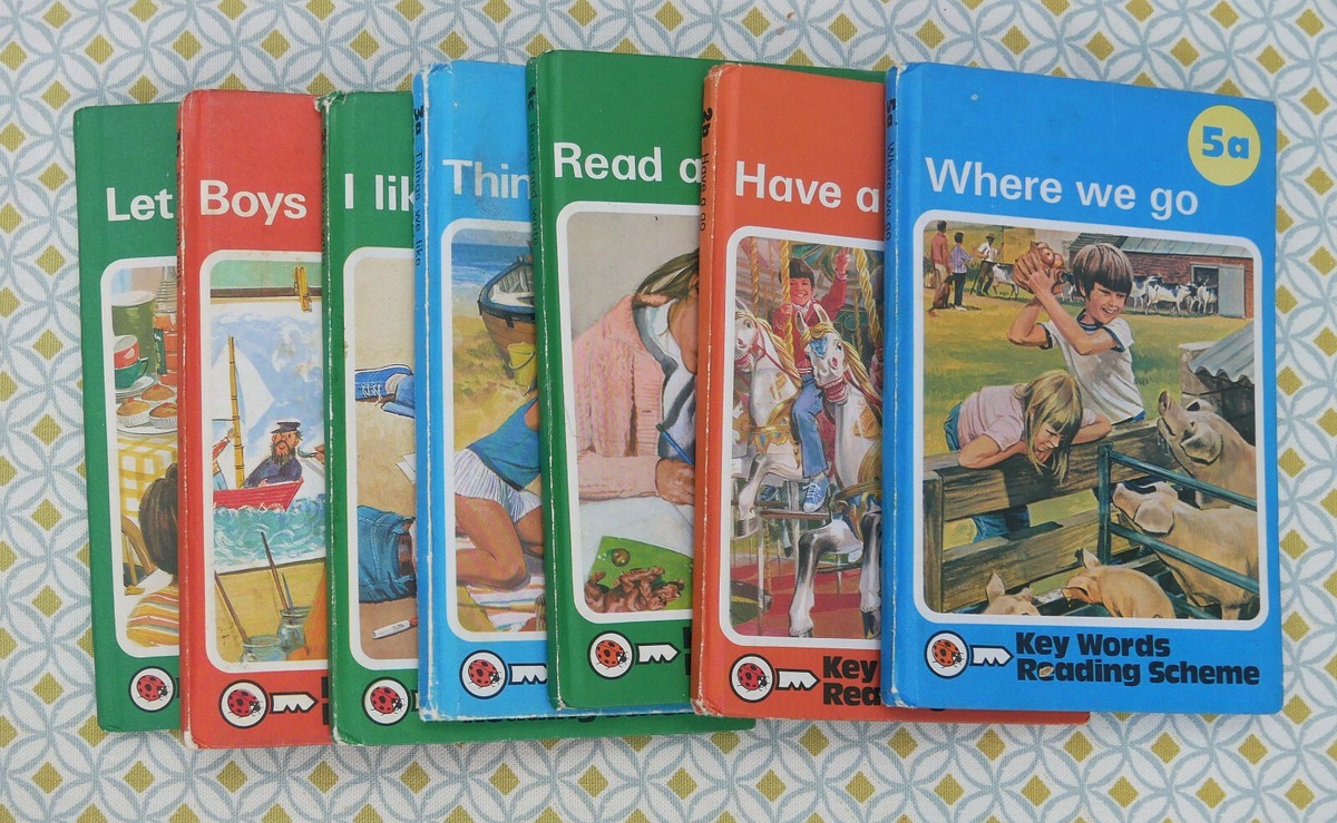 7 Ladybird Keyword Reading Scheme Childrens Books from 2000s