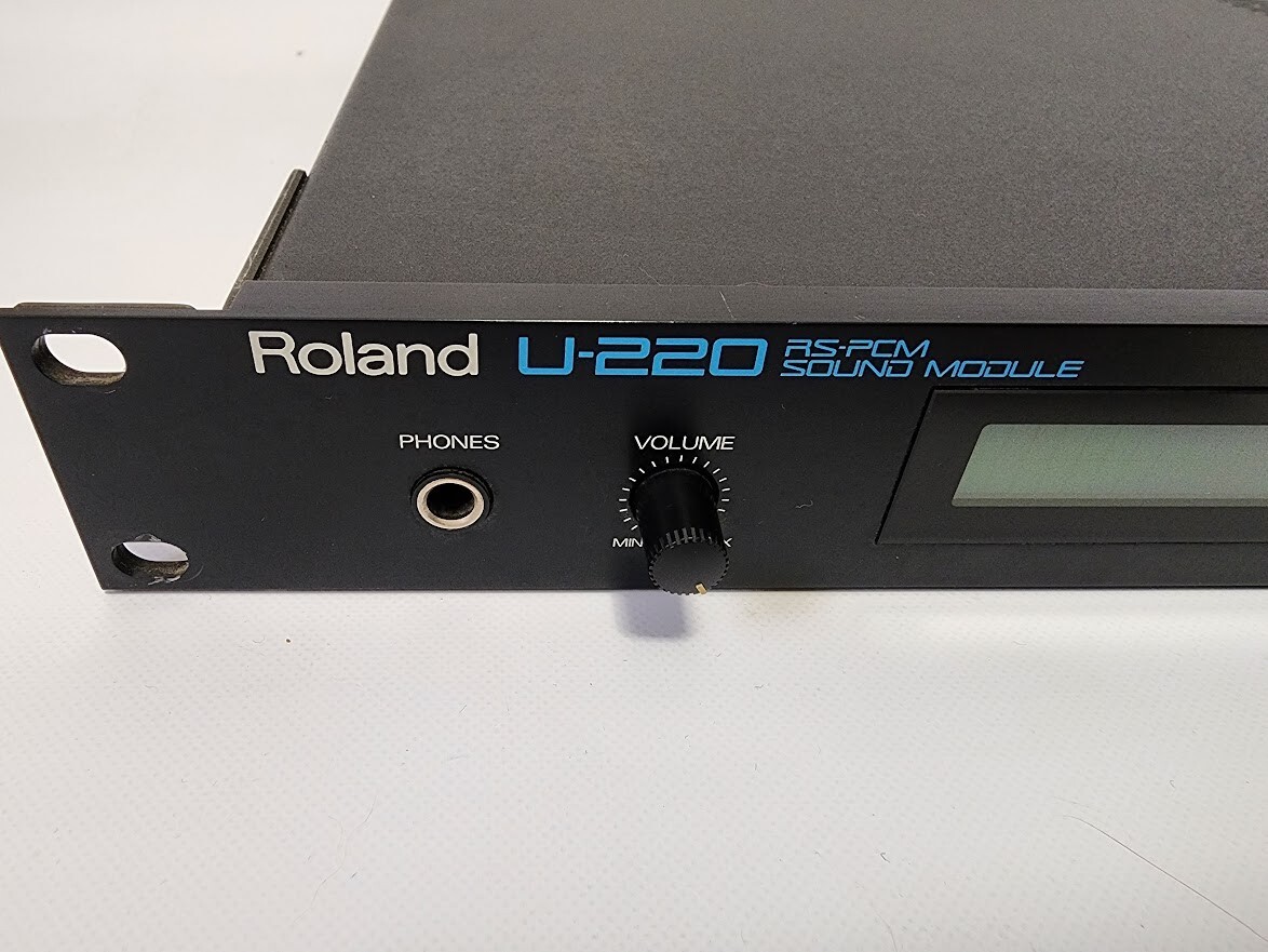 ROLAND U-220 RS-PCM Sound Module Rack Synthesizer | eBay