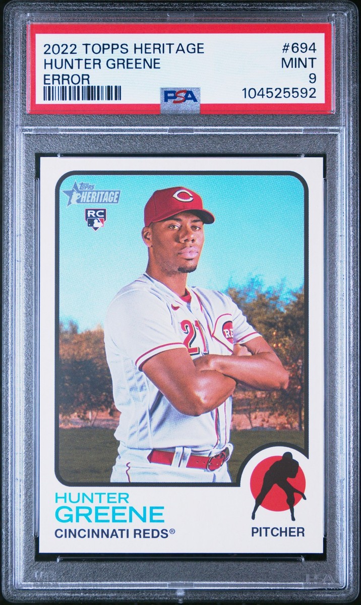 25枚限定 Hunter Greene ☆直書きRC☆ topps