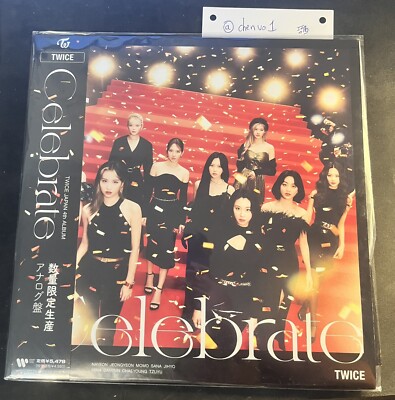 TWICE - Celebrate Japan Manufactured Vinyl Fourth Album - Brand